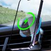 Magnetic Wireless Car Charger & Holder for iPhone 12-16 with RGB Light - 2