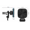 Magnetic Wireless Car Charger & Holder for iPhone 12-16 with RGB Light - 4
