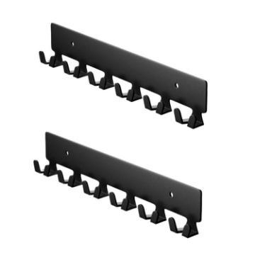 Corridor Metal Key Wall Hanger - 2pcs, 6 Hooks - 1