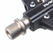 RACEWORK RK213 Orange Mountain Bike SPD + Flat Dual-purpose Pedal Pair - 5
