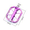 RACEWORK D029 CNC Triple Bearing Anti-slip Bicycle Pedals - Black - 3