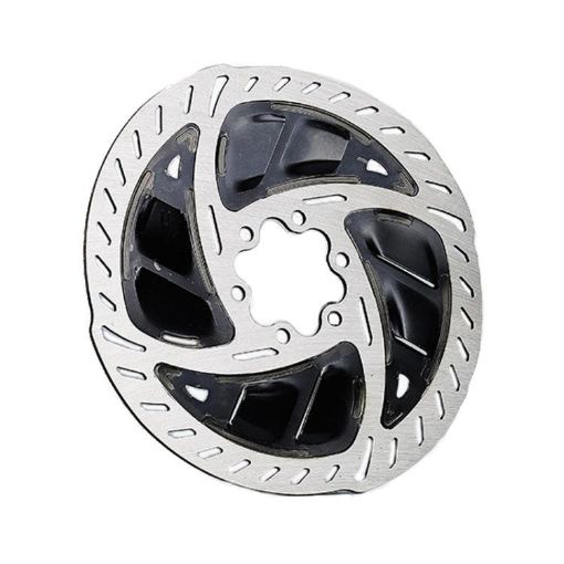 RACEWORK RK152 Mountain Bike Disc - Black 140mm, Heat Dissipation - 1