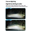 2pcs Mini 1:1 Direct Plug 9005 Car LED Headlight Bulb - White Light - 5