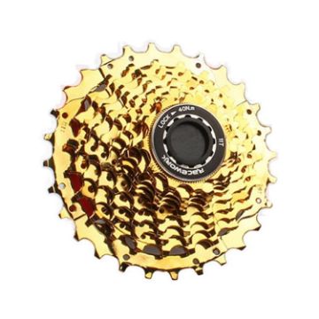 RACEWORK C0991A 11-Speed Gold Road Bicycle Cassette Flywheel 11-28T - 1