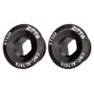 ZTTO M20 Black Aluminum Alloy Crank Cover Screws, 2pcs for Mountain Bike - 1