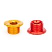 ZTTO M20 Blue Aluminum Alloy Crank Cover Screws, 2pcs for Mountain Bike - 5
