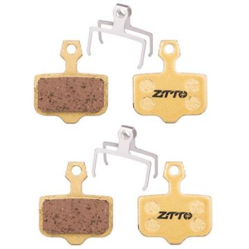 ZTTO MJ-02D Mountain Bike Brake Pads, 2 Pairs, Full Metal Copper Base - 1