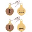 ZTTO MJ-07B Mountain Bike Brake Pads, 2 Pairs, Full Metal Copper Base - 1