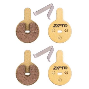 ZTTO MJ-07C Mountain Bike Brake Pads, Full Metal Copper Base, 2 Pairs - 1