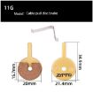 ZTTO MJ-11G Mountain Bike Brake Pads, 2 Pairs, Full Metal Copper Base - 2