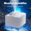 Moonfall Humidifier Aroma Diffuser with Night Light - Large Fog, White - 4
