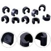 ZTTO 50pcs Bicycle Plastic C-Clips for Mountain Bike Shifter & Brake - 3