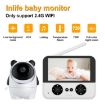 4.3" IPS HD Display 720P Baby Monitor with AU Plug - 2