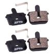 ZTTO MS-11E Semi-Metallic Resin Bike Disc Brake Pads, 2 Pairs - 1