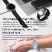 Gold Pink Silicone Strap Sports Smartwatch with Bluetooth Calling & AI Voice - 8