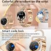Bluetooth Calling AI Voice Assistant Waterproof Sports Smartwatch, Black - 2