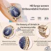 Silver Mesh & Silicone Strap Waterproof Sports Smartwatch with Bluetooth Calling - 4