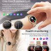 Silver Mesh & Silicone Strap Waterproof Sports Smartwatch with Bluetooth Calling - 7