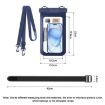 Waterproof Cell Phone Bag IPX8 30m Touch Screen Case - Navy Blue - 3