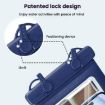Waterproof Cell Phone Bag IPX8 30m Touch Screen Case - White - 6