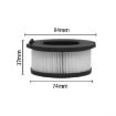 Puppy T12 Plus/Pro/Duck Vacuum Rear HEPA Filter Foam Accessory - 2