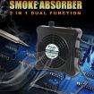 ProsKit SS-595H Soldering Fume Extractor, Blowing/Suction, Wall/Desk Mount - 2