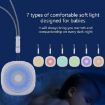 LT010 White Noise Sleep Device - 7-Color Light, Portable Sleep Aid - 4
