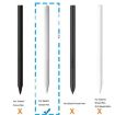 Redmi Smart Pen Replacement Nib - Modified Tip, Metal Core, Semi-transparent - 3