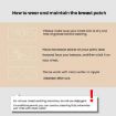 Ultra-Thin Breathable Silicone Self-Adhesive Breast Stickers 8CM White - 5