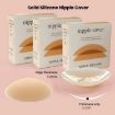 Ultra-thin Invisible Silicone Breast Stickers, 10cm, Fair Skin - 8