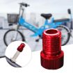 ZTTO 10pcs Presta to Schrader Valve Converter Kit for Bikes - Red - 6