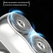 Mini Dual Head Electric Shaver for Men - LCD, Waterproof, USB-C Rechargeable - 7