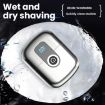Portable Mini Dual Head Electric Shaver - LCD, Waterproof, USB-C Rechargeable - 5
