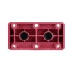600A RV Yacht Copper Bolt 4 Stud Busbar Terminal Red+Black - 5