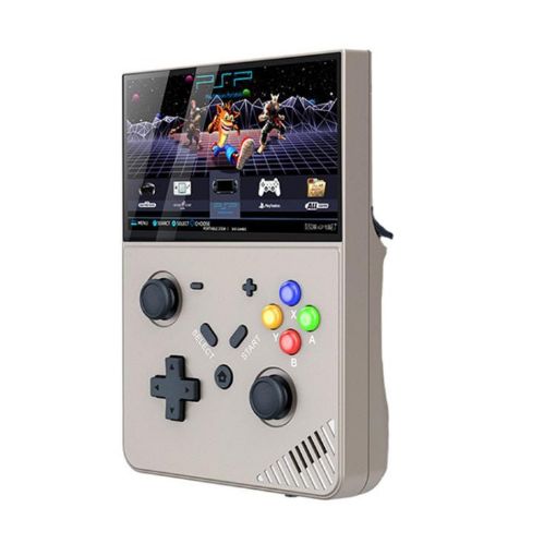 R43 Pro 4K HD Handheld Game Console, 4.3" Screen, Gray 64G Portable Player - 1