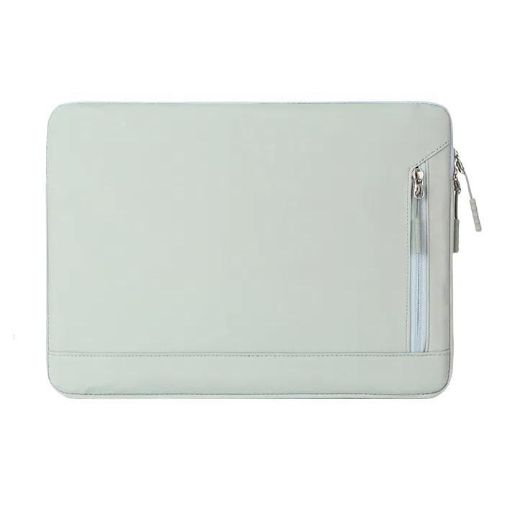 13/13.3 Inch Green Laptop Bag for Women - Portable iPad Protective Case - 1