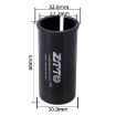 ZTTO Bicycle Seat Post Conversion Sleeve 27.2-30.8mm 2pcs (Black) - 2