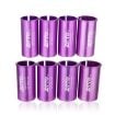 ZTTO Bicycle Seat Post Conversion Sleeve 22.2-25.4mm 2pcs Purple - 4