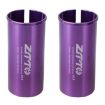 ZTTO Bicycle Seat Post Conversion Sleeve 33.9-34.9mm 2pcs Purple 018 - 1