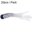 HENGJIA SO192 4.8cm Vegetable-Head Tube Lure 20pcs Pack, Style 5# Bait - 1