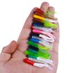 HENGJIA SO192 4.8cm Vegetable-Head Tube Lure 20pcs Pack, Style 5# Bait - 5