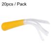 HENGJIA SO192 4.8cm Vegetable-Head Tube Lure 20pcs Pack Style 6# Bait - 1