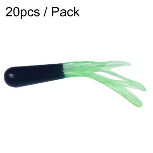 HENGJIA SO192 4.8cm Vegetable-Head Tube Lure 20pcs Pack, Style 15# Bait - 1
