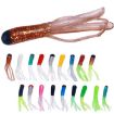 HENGJIA SO192 4.8cm Vegetable-Head Tube Lure 20pcs Pack, Style 15# Bait - 2