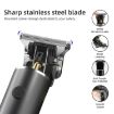 Rechargeable Haircut Kit - Zero Blade Hair Clippers for Men (Dark Gray) - 3
