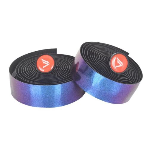 FMFXTRA F168 Road Bike Handlebar Tape - Anti-Slip, Breathable, Aurora Blue - 1
