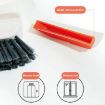 2-in-1 Detachable Window Sill & Groove Cleaning Brush - Orange - 5