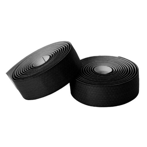 FMFXTRA F233 Black Road Bicycle Handlebar Strap PU Shock-Absorbing Tape - 1