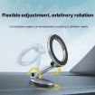 Magnetic Folding Car Phone Holder - Black | Mobile Navigation Stand - 2