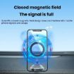 Magnetic Folding Car Phone Holder - Black | Mobile Navigation Stand - 5